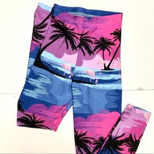 American Apparel Leggings-Cali Sun Fun XS